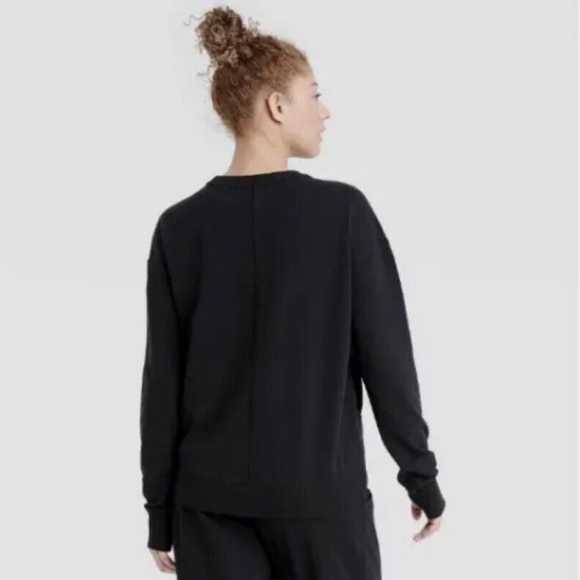 All In Motion Black Crewneck Pullover - Picture 2 of 6